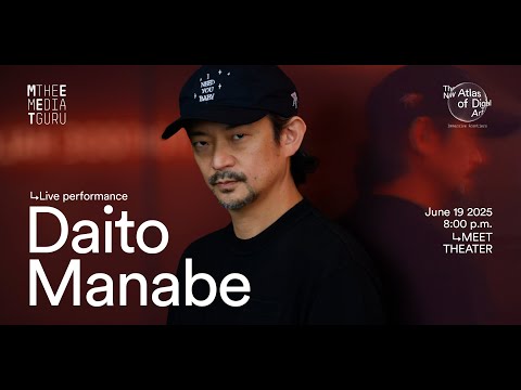 Live performance Daito Manabe at MEET