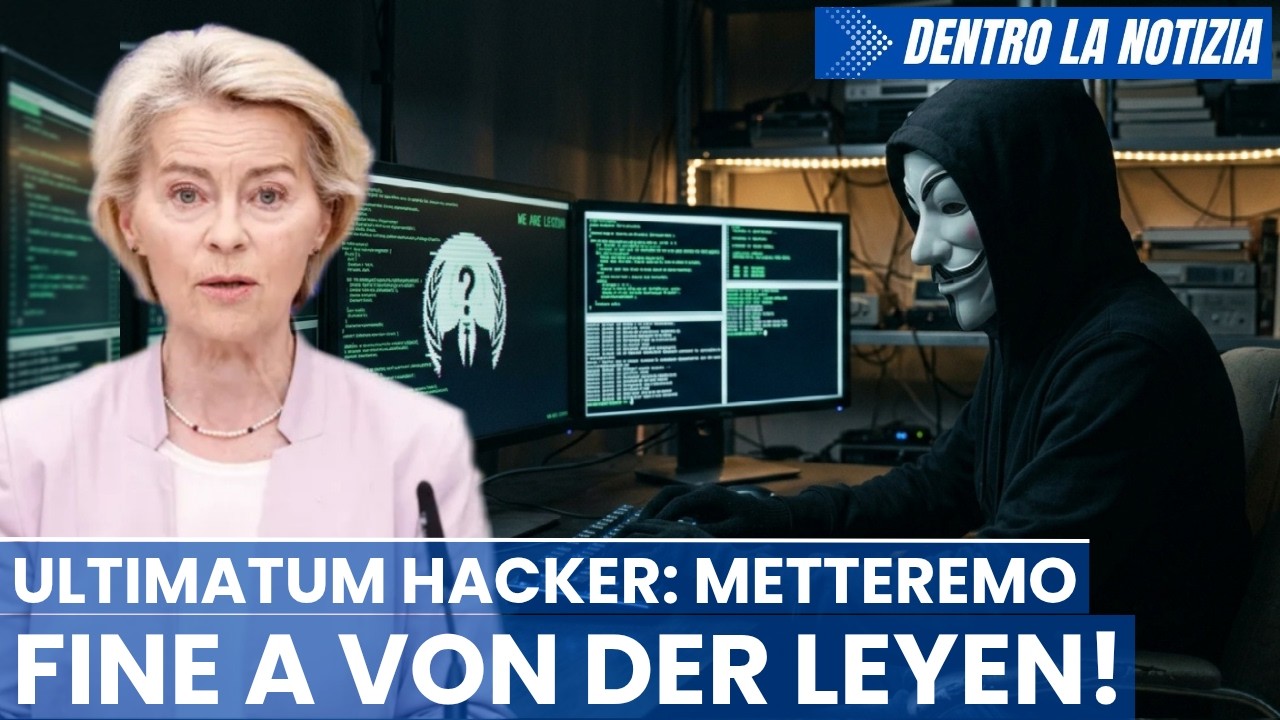 MEGA SCOOP! Gruppo di hacker lancia un ultimatum alla Commissione UE von der Leyen!