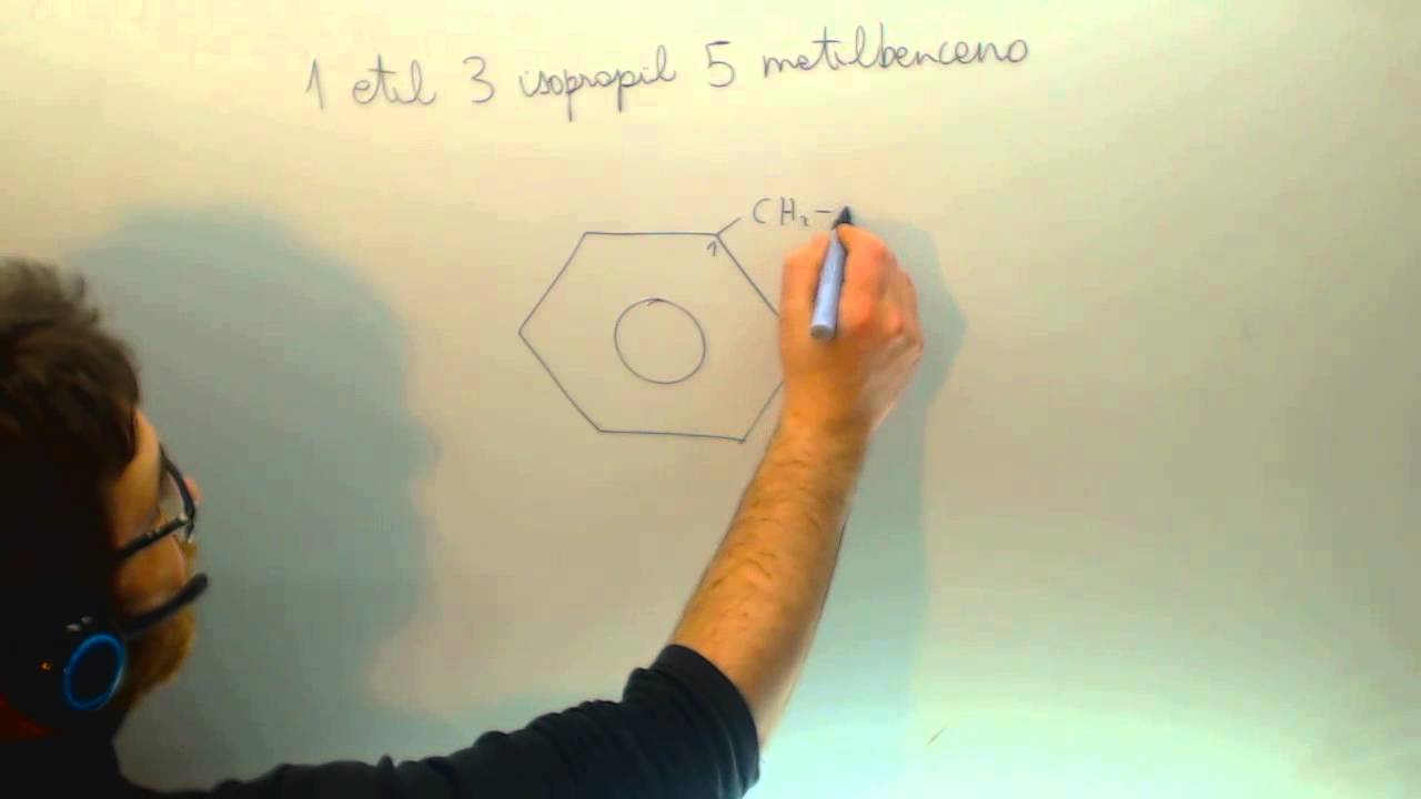 1 etil 3 isopropil 5 metilbenceno Formulacion organica Quimica Academia Usero Estepona