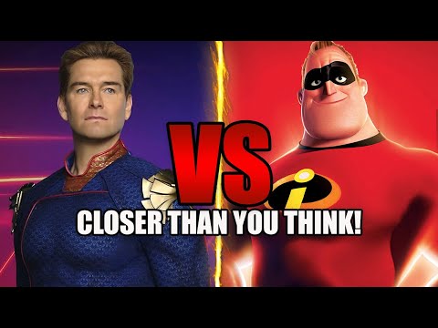 Why Homelander VS Mr. Incredible Is Closer Than You Think!