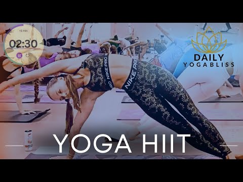 60-MIN Power YOGA HIIT Workout At-Home | Full Body Workout, Strength, Mobility & Maximum Fat Loss