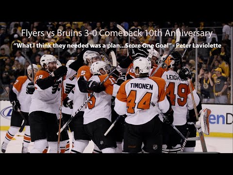 Flyers vs Bruins 3-0 Comeback 10th Anniversary