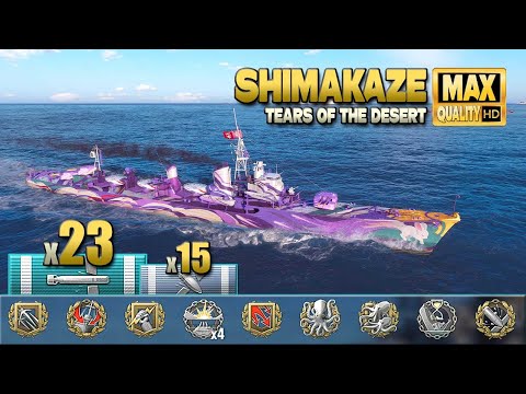 Destroyer AL Shimakaze: Exciting "last hope" game - World of Warships