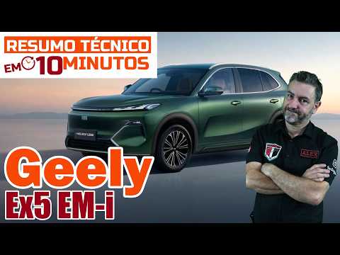 ✅ [COMPACTO] GEELY EX5 EM-i | TECNOLOGIA, MOTOR E MINHA OPINIÃO | TUDO EM 10min