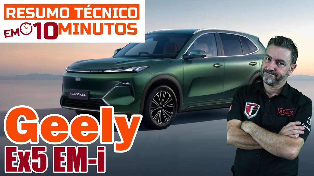 ✅ [COMPACTO] GEELY EX5 EM-i | TECNOLOGIA, MOTOR E MINHA OPINIÃO | TUDO EM 10min