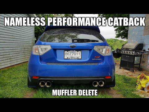 Nameless Performance Catback - 2014 Subaru Impreza WRX STi (CAR SOUNDS BADASS AND LOUD!)