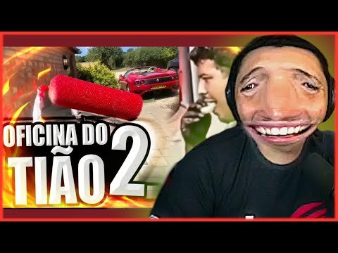 Tente não rir | Oficina do Tião 2 | JEFFINHO REAGINDO @BielaTurbo