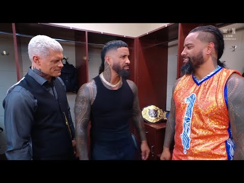Jimmy Uso confronts Jey Uso and Cody Rhodes | WWE SmackDown 6/6/2025