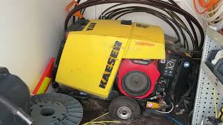 Compressor port&aacute;til Kaeser M17A Mobilair | Imagem 4 - Machineryline