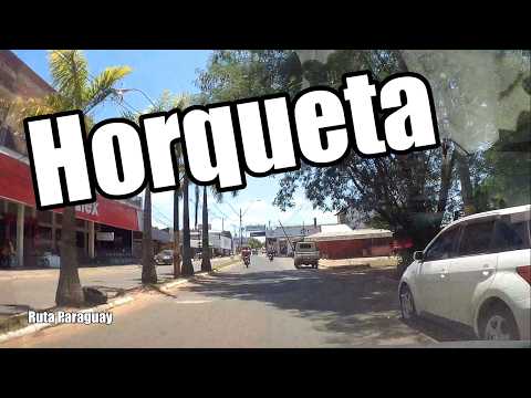 Ciudad de Horqueta - Conducir en tiempo real - Driving in Paraguay