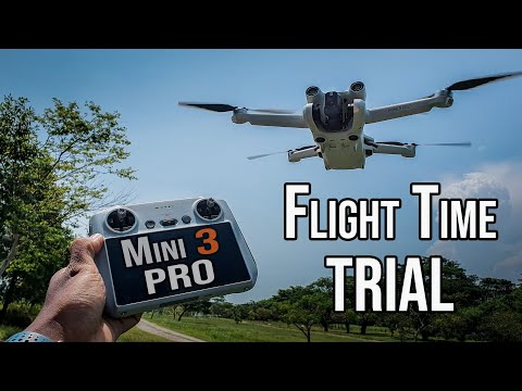DJI Mini 3 Pro | REAL WORLD Flight Time Test