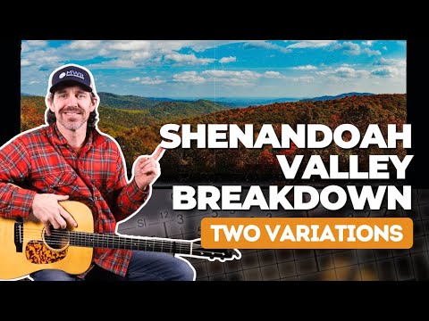 Shenandoah Valley Breakdown - Bluegrass Flatpicking Lesson!