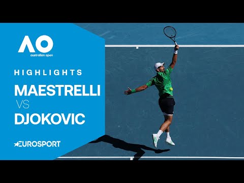Francesco Maestrelli - Novak Djokovic | Highlights deutsch | 2. Runde | Australian Open 2026