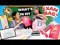 What's in My Exam Bag?🎒*EXAM BAG Packing*🤩| Exam revision📝Day Before Exam😝| Samayra Narula |