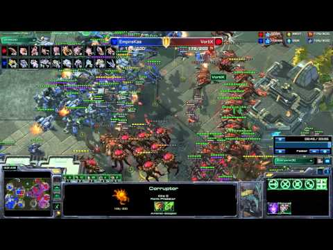 EmpireKas (T) vs Vortix (Z) ( Pro-Replay Cast) Part 3/3