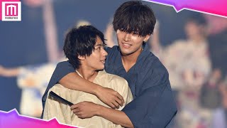 【今日好き】植村颯太&小林希大、バックハグに“こっそり”キス…るるたいカップル再現で沸かす【関西コレクション 2022 A/W】