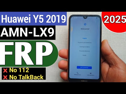 Huawei Y5 2019 (AMN-LX9) Frp bypass android 9 new trick #2025