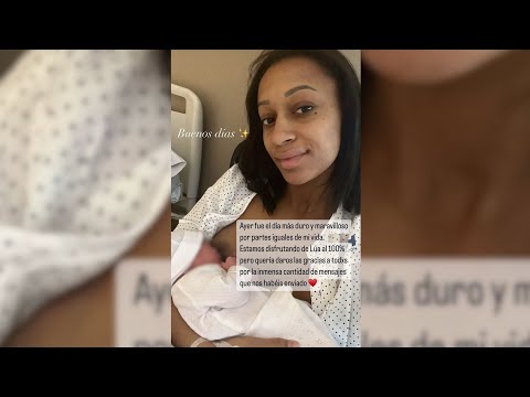 Nace Lúa, la primera hija en común de Ana Peleteiro y Benjamín Campaoré