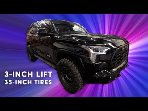 2023 Toyota Sequoia Lifted on King Shocks and 35-Inch Tires!