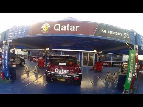 WRC Rally Acropolis 2013 Service Park