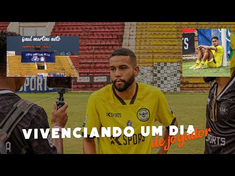 UM DIA DE FINAL NA VISÃO DO JOGADOR !!!! FINAL COPA MARTINS NETO 2022
