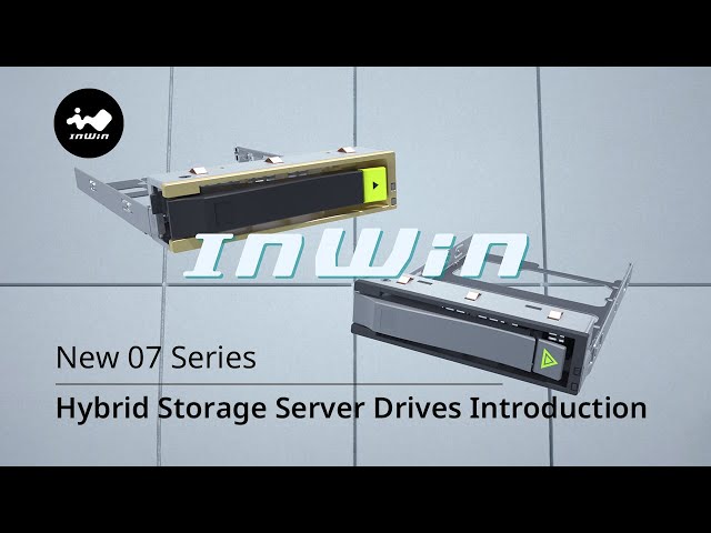 InWin New 07 Series Hybrid Storage Server Drives Introduction