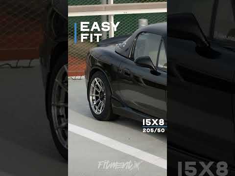 2003 Mazda Miata SE with 16x8 XXR 527 and Continental 205x45 on