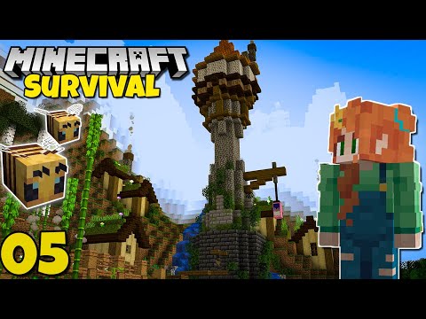 I Built a Fairy Village in Minecraft 1.18 - Survival Let's Play