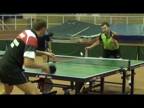 Alexey ULANOV vs Evgeniy PETRUKHIN Moscow, Sokolniki, Olympic Center Brothers Znamensky Table Tennis