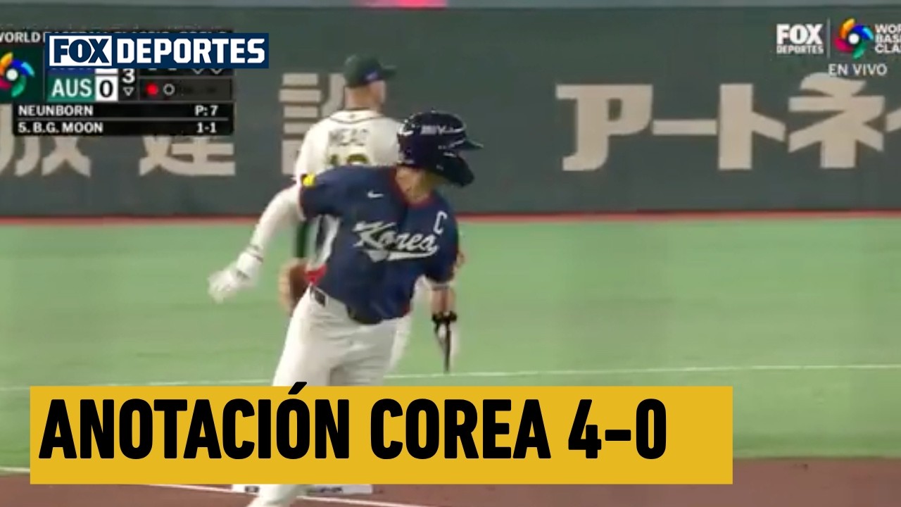 💪 ¡COREA QUIERE AVANZAR! | Corea del Sur 4-0 Australia | WBC 2026