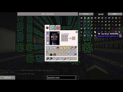 The Potatocraft FTB Infinity Server - Episode 10 :: Applied Energistics Storage Away!