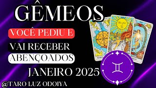GÊMEOS🎆JAN/25- VOCÊ DANDO A VOLTA POR CIMA DE CABEÇA ERGUIDA..ALGUÉM SE VENDO COM A JUSTIÇA DE XANGO