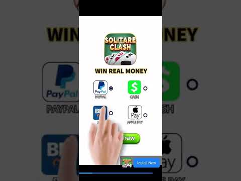 Solitaire Cash Win Real Cash Unity Sponsored Mobile Ads - YouTube