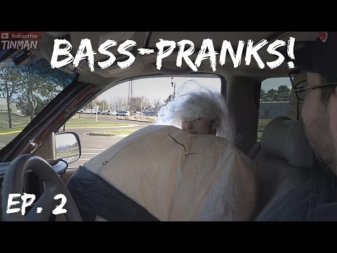 INSANE Bass! Prankin' some kids (157db) Ep. 2