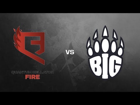 Quantum Bellator Fire vs. BIG - ESL One Belo Horizonte 2018 Closed Qualifier (Cache | Map 1)
