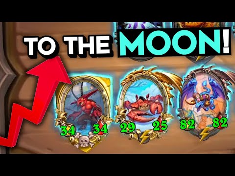 New Hero Tavish Scales Like Crazy | Hearthstone Battlegrounds