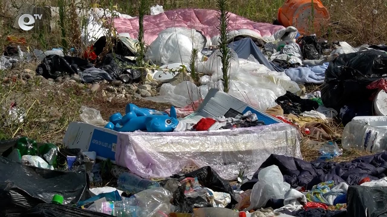 Изхвърлят отпадъци край парк „Арпезос-Север“ в Кърджали, образувано е нерегламентирано сметище