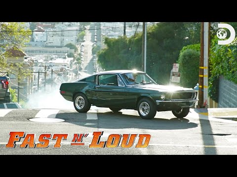 幕後花絮。重現著名的史蒂夫-麥奎因布利特追車事件｜《極速前進》。 (Behind the Scenes: Recreating the Famous Steve McQueen Bullitt Car Chase | Fast N' Loud)