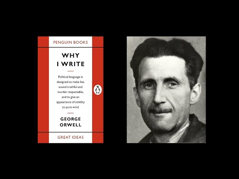 Why I Write by George Orwell (1946)