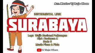 Download lagu SURABAYA Instrumental Lirik Lagu Nasional Perjuangan. Arr. Music Piano & Flute: VJ Raja Oloan mp3