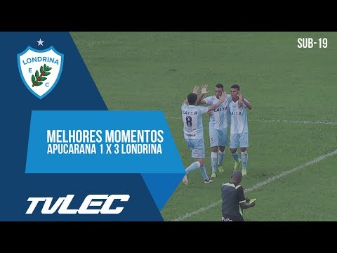 SUB-19 - Melhores momentos | Apucarana 1 x 3 Londrina