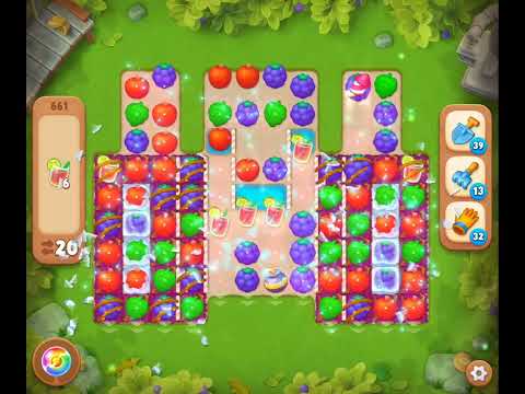 Gardenscapes Level 661 Completed