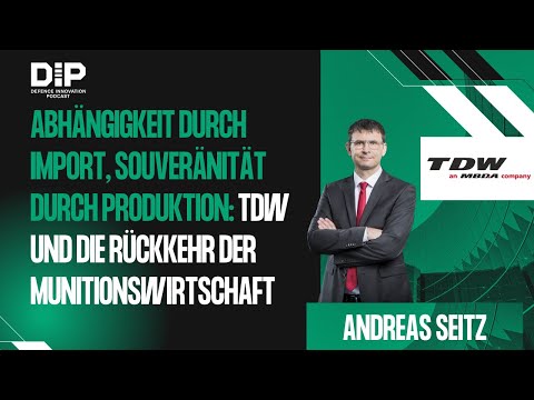 Abhängigkeit durch Import, Souveränität durch Produktion: TDW, die Rückkehr der Munitionswirtschaft