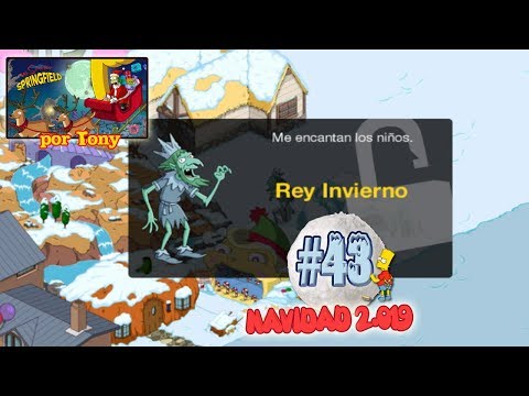 Los Simpson Springfield "Navidad'19: Capítulo 43 - Rey Invierno y la Cueva" por Tony