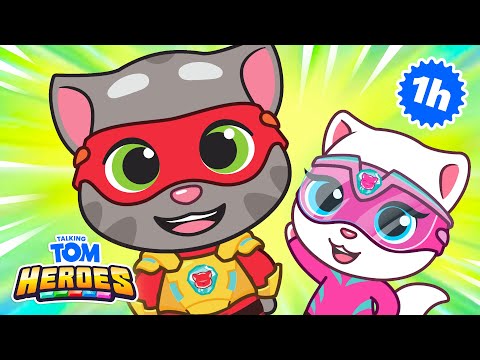 The Missing Hero Crystal & More ⚡ Talking Tom Heroes Compilation