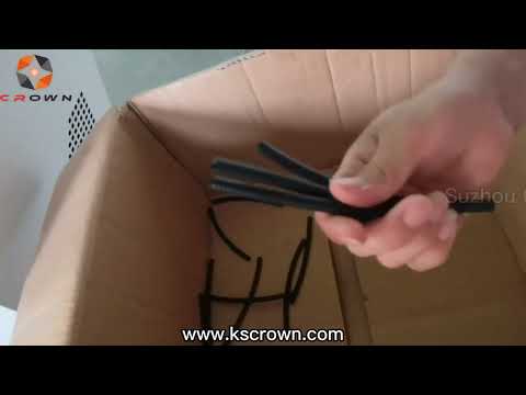 Visual Positioning Convoluted Tube Crest & Trough Cutting Machine WL-SJBF01 - Suzhou Crown