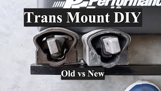 How to Change the Transmission Mount on E55 AMG W211 (4K)