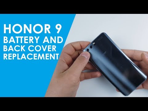 Honor 9 Battery and Back Cover Replacement