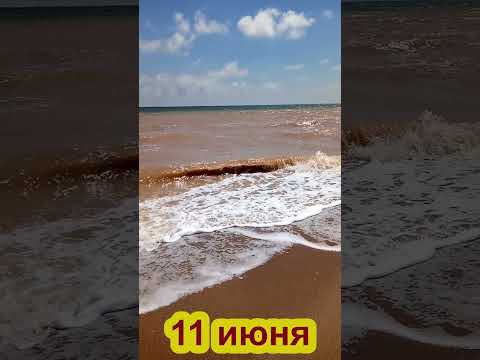 Урзуф 2021. Пляж и море 11 июня. Нет отдыхающих. Азовское море Украина. #Shorts