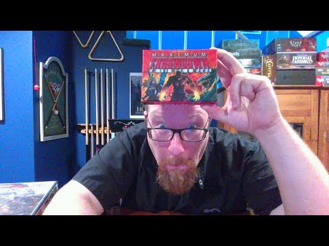 The Board Game Kaptain's review and tutorial for Maximum Throwdown 